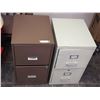 Image 2 : 2X THE MONEY / 2 DRAWER FILING CABINETS