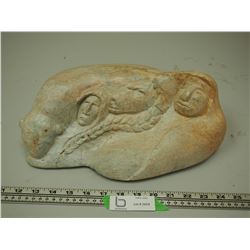 S. TOOTOOSIS 2008 SOAPSTONE (13" LONG)