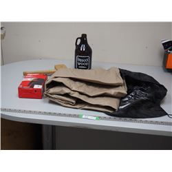 COLEMAN INFLATABLE BED PLUS MISC