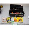 Image 1 : TACKLE BOX WITH HOOKS