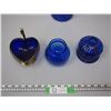 Image 2 : LOT OF BLUE GLASS
