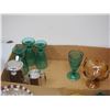 Image 2 : LOT OF GLASSWARE PLUS MISC