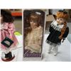 Image 4 : (3) PORCELAIN DOLLS