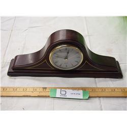 MAHOAGANY MANTLE CLOCK-SMALL