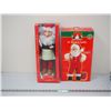 Image 1 : 16" ROC 'N' SANTA PLUS ANIMATED FIGURINE