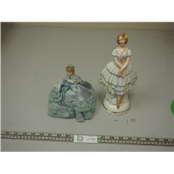 (2) GERMAN FIGURINES