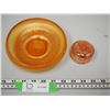 Image 3 : CARNIVAL GLASS MARISOLD BOWL PLUS CARNIVAL GLASS FLOWER TRAY