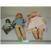Image 5 : (3) 1940'S COMPOSITION DOLLS