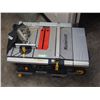 Image 2 : MASTERCRAFT TABLE SAW WITH WHEELS (WORKING) (36" HIGH)