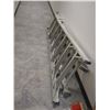 Image 5 : ADJUSTABLE STEP LADDER (14' LONG) ALUMINIUM