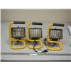 Image 1 : (3) WORK LIGHTS (ALL NEED BULBS)