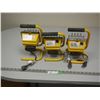 Image 2 : (3) WORK LIGHTS (ALL NEED BULBS)
