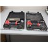 Image 1 : 2X THE MONEY / 18 GA X 1/4" NARROW CROWN STAPLER & 18GA X 1/4" BRAD NAILER IN CASES (KING CANADA)