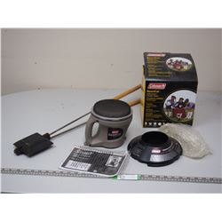 COLEMAN SPORT CAT PERFECTEMP CATALYTIC HEATER & FIRE PIT SANDWHICH MAKER