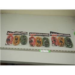 (3) PACKAGES OF NEW BUNGEE CORDS