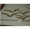 Image 4 : SET OF 6 BRASS FLYING BIRDS