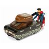 Image 7 : LineMar Superman Tank Toy with Box.