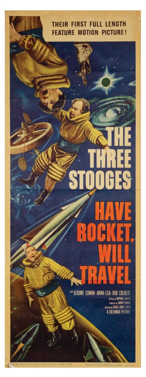 Have Rocket, Will Travel Insert Poster. - Van Eaton Galleries