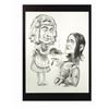 Image 1 : Lemmon & Matthau "Baby Jane" Caricature Drawing.