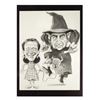 Image 1 : Lemmon & Matthau "Wizard of Oz" Caricature Drawing.