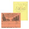 Image 1 : Poltergeist SFX Production Drawing and Storyboard.