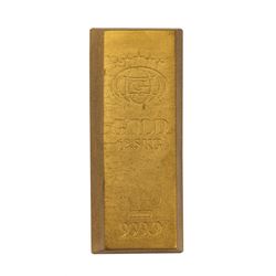 Austin Powers Gold Bar Prop.