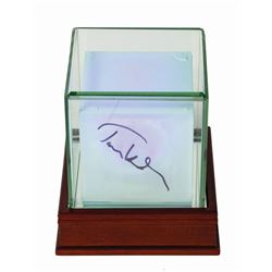 Tesseract Replica Signed by Tom Hiddleston.