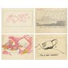 Image 1 : Set of (4) The Incredible Mr. Limpet Storyboards.