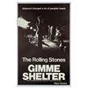 Image 1 : The Rolling Stones Gimme Shelter Poster.