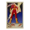 Image 1 : "Shazam!" Original Poster Painting.