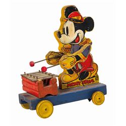 Mickey Mouse Xylophone Player Pull Toy.