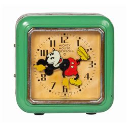 Mickey Mouse Electric Alarm Clock.