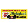 Image 1 : Mickey Mouse Club Disneyland Records Poster.