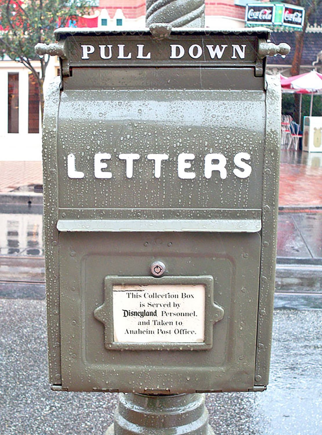 Disneyland Main Street Mailbox Prop. Van Eaton Galleries