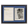 Image 1 : Signed Wally Boag Letter and Photograph.