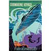 Image 1 : Original Submarine Voyage Attraction Poster.