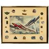Image 1 : Hench and McKim Signed Monorail Print with (19) Pins.