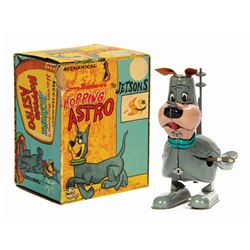 Mechanical Hopping Astro Toy in Box.