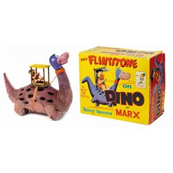 Fred Flintstone on Dino Toy by Marx.