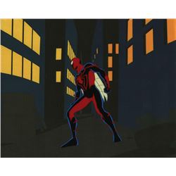 Spider-Man Unlimited Production Cel.