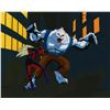 Image 1 : Spider-Man Unlimited Man-Wolf Production Cel.