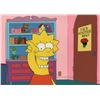 Image 1 : The Simpsons Lisa Production Cel & Background.