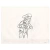 Image 1 : The Simpsons Don Knotts Original Production Drawing.