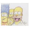 Image 1 : The Simpsons Bill Plympton Production Drawing.