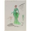 Image 1 : Lucy in London Edith Head Costume Sketch.