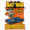 Image 1 : Batman Batmobile Aurora Model Kit Store Display Sign.
