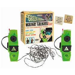 The Green Hornet Walkie Talkies.