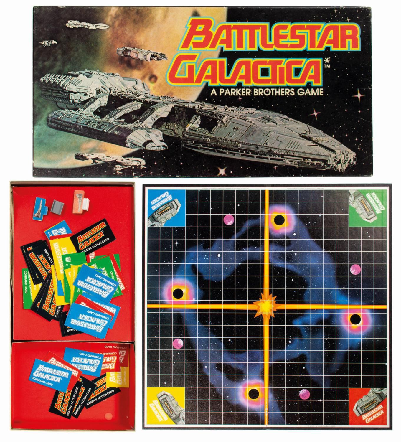 Battlestar Galactica Board Game.