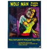 Image 2 : Wolf Man Oil Painting by Numbers Boxed Kit.