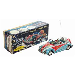 Space Patrol Car Tin Toy.